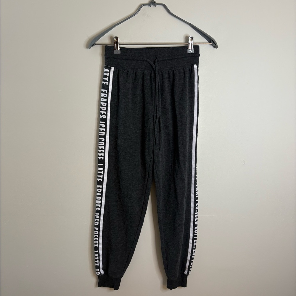 Zoe + Liv Gray Womens XS Jogger pants casual sweats lounge college coffee